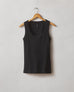 Women's Rib Tank - Black